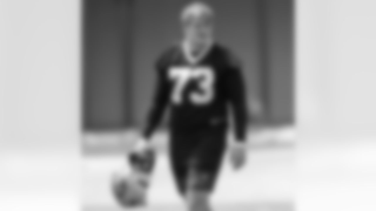New Orleans Saints players participate in Day 1 of 2025 Saints Minicamp at the Ochsner Sports Performance Center on Tuesday, June 10, 2025.