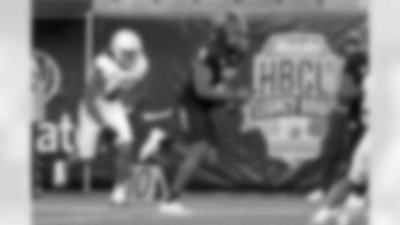 New Orleans Saints players attended the annual HBCU Legacy Bowl at Yulman Stadium on the campus of Tulane University on Saturday, February 21, 2026.