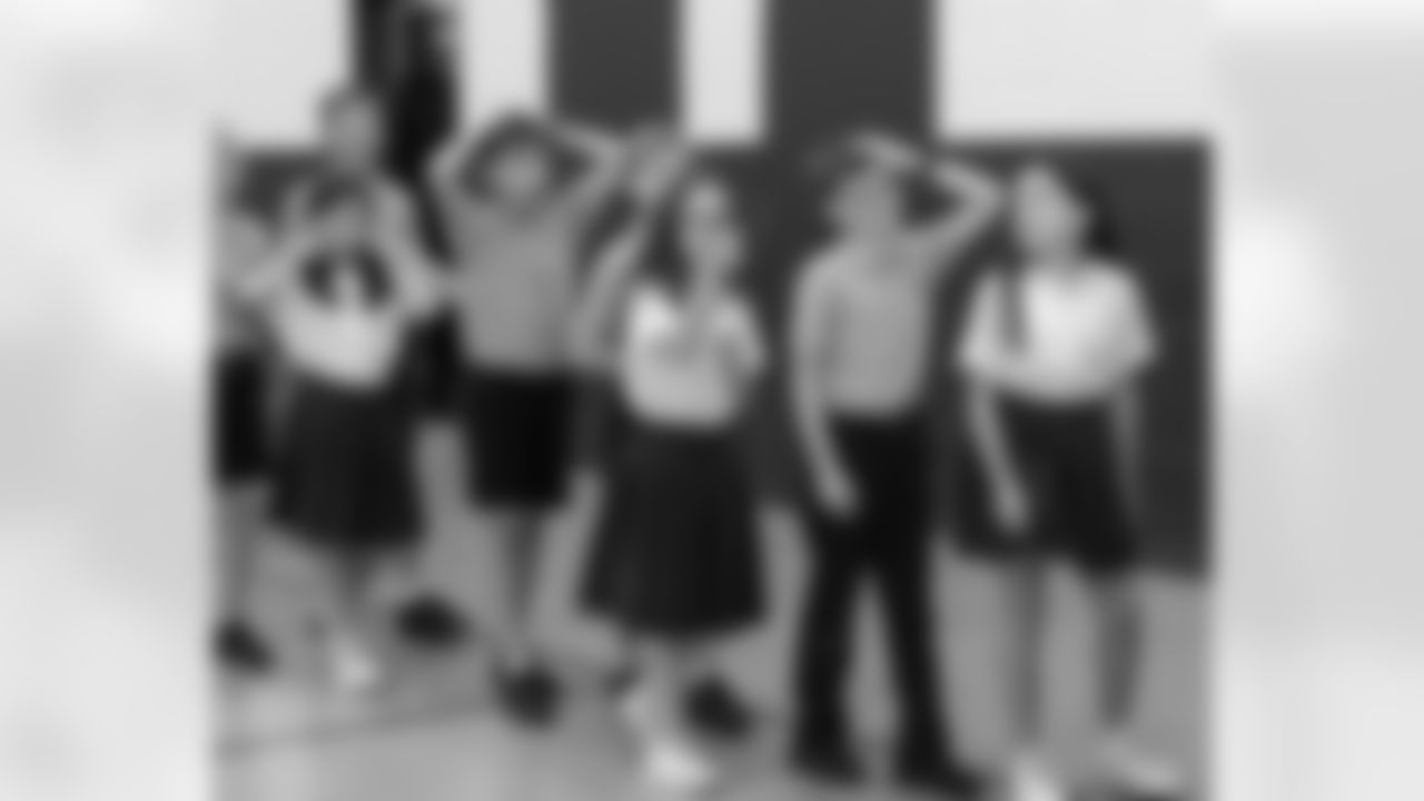 New Orleans Saints players Tyler Shough, Dillon Radunz, Treyton Welch, Will Clapp, and Erik McCoy visited St. Pius Elementary, spending the afternoon answering student questions and signing autographs on Tuesday, Nov. 18, 2025.