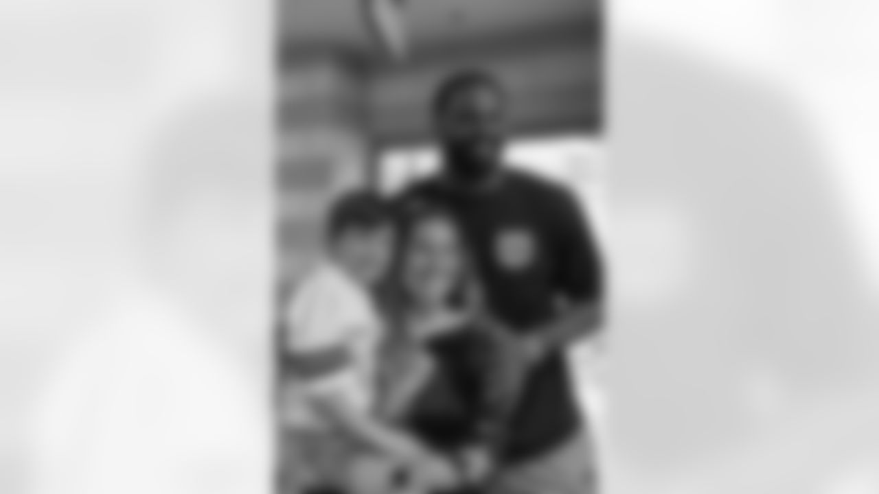 New Orleans Saints defensive end Cameron Jordan visited students and staff at Holy Cross School on Tuesday, Oct. 28, 2025.