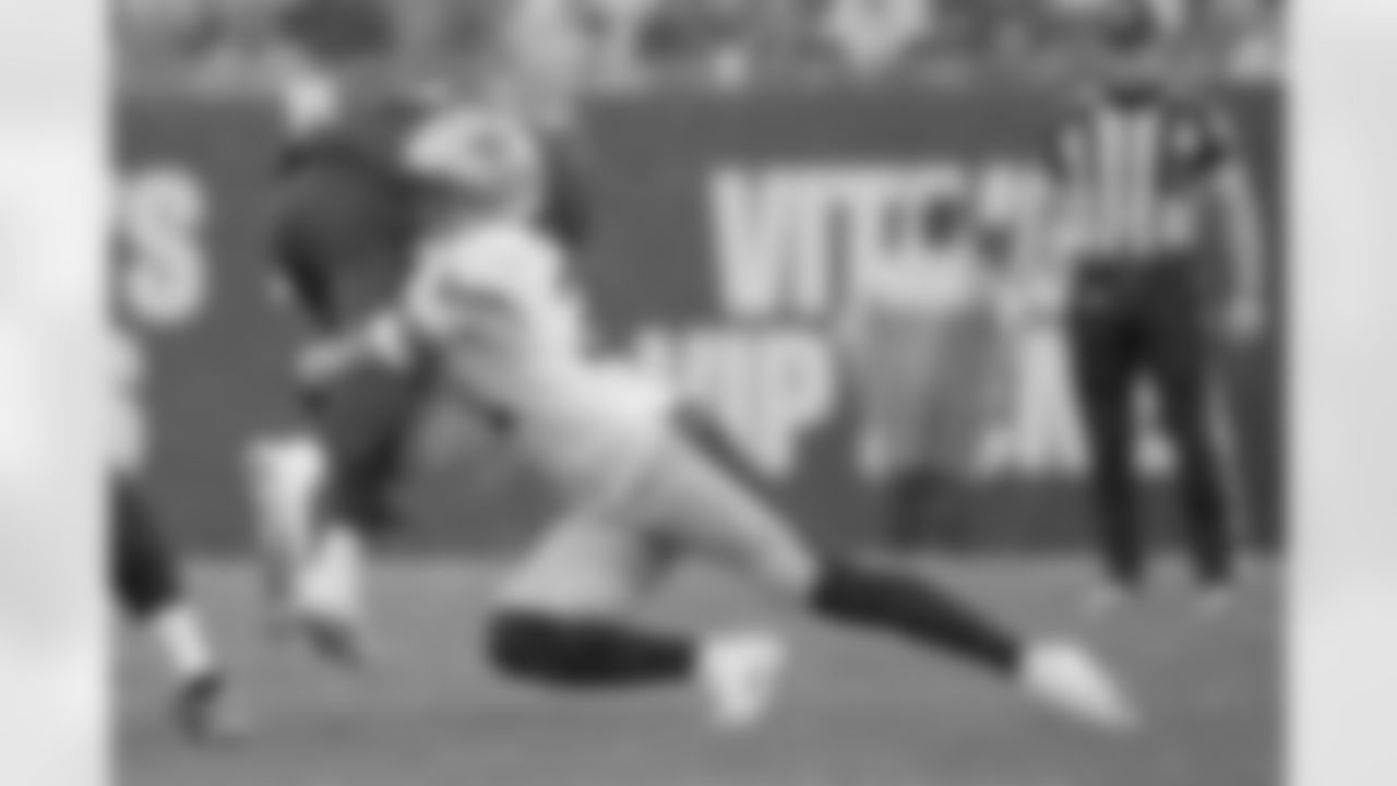 Check out the game action photos from the New Orleans Saints game against the Tampa Bay Buccaneers for Week 14 of the 2025 NFL season on Dec. 7, 2025 at Raymond James Stadium.