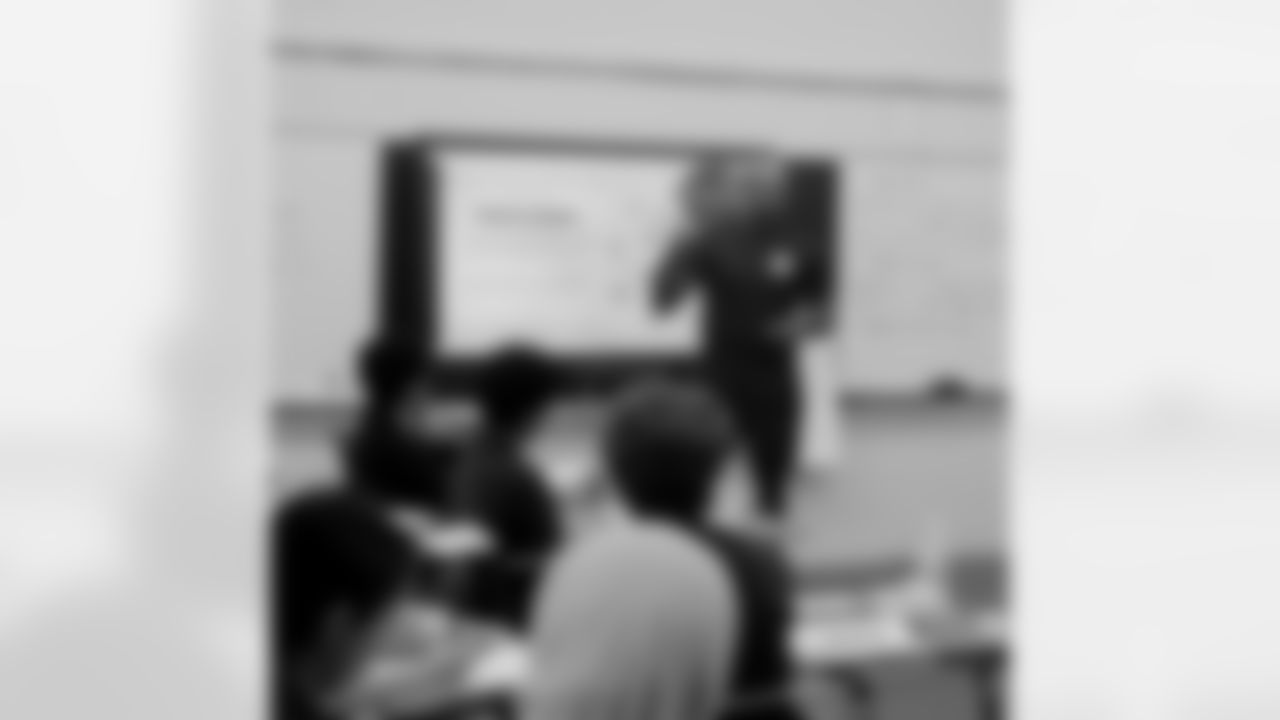 New Orleans Saints defensive end Cam Jordan visited students and staff at J.C. Ellis Elementary School on Tuesday, Dec. 2, 2025.