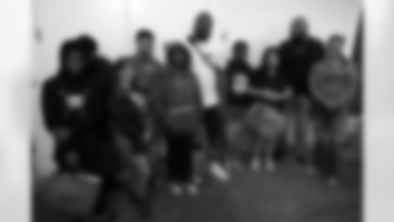 Saints defensive end Cameron Jordan's God Iz Love Foundation hosted a Christmas Kicks Shopping Spree at Sneaker Politics for kids from Youth Empowerment Project on Monday, December 11, 2023.