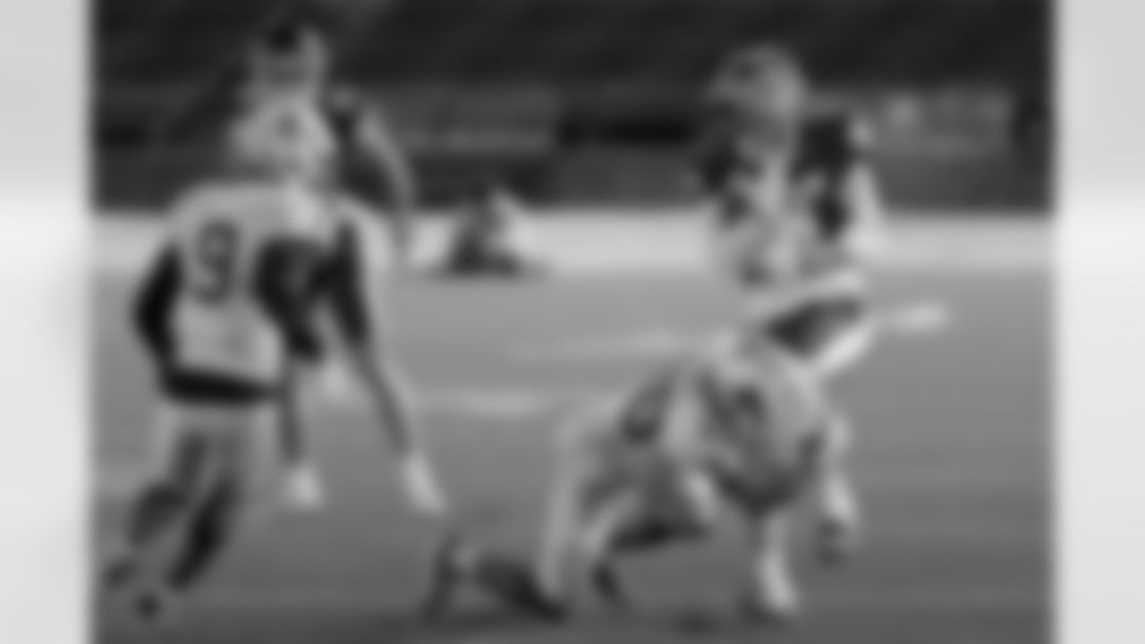 Joined by Saints legend Buford Jordan, the Brother Martin Crusaders hosted the Warren Easton Fighting Eagles during Louisiana High School Football Under the Lights at Tad Gormley Stadium presented by Venture Global on Friday, October 31, 2025.