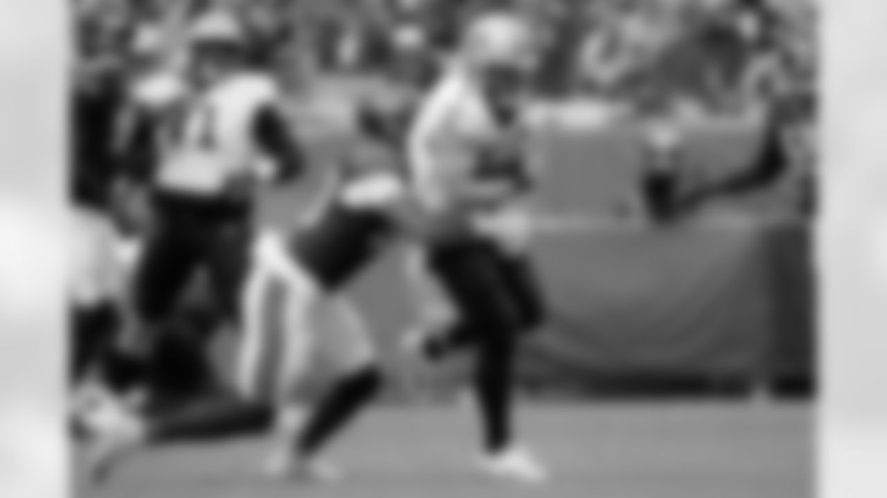 Check out the game action photos from the New Orleans Saints game against the Chicago Bears for Week 7 of the 2025 NFL season on Oct. 19, 2025 at Soldier Field.