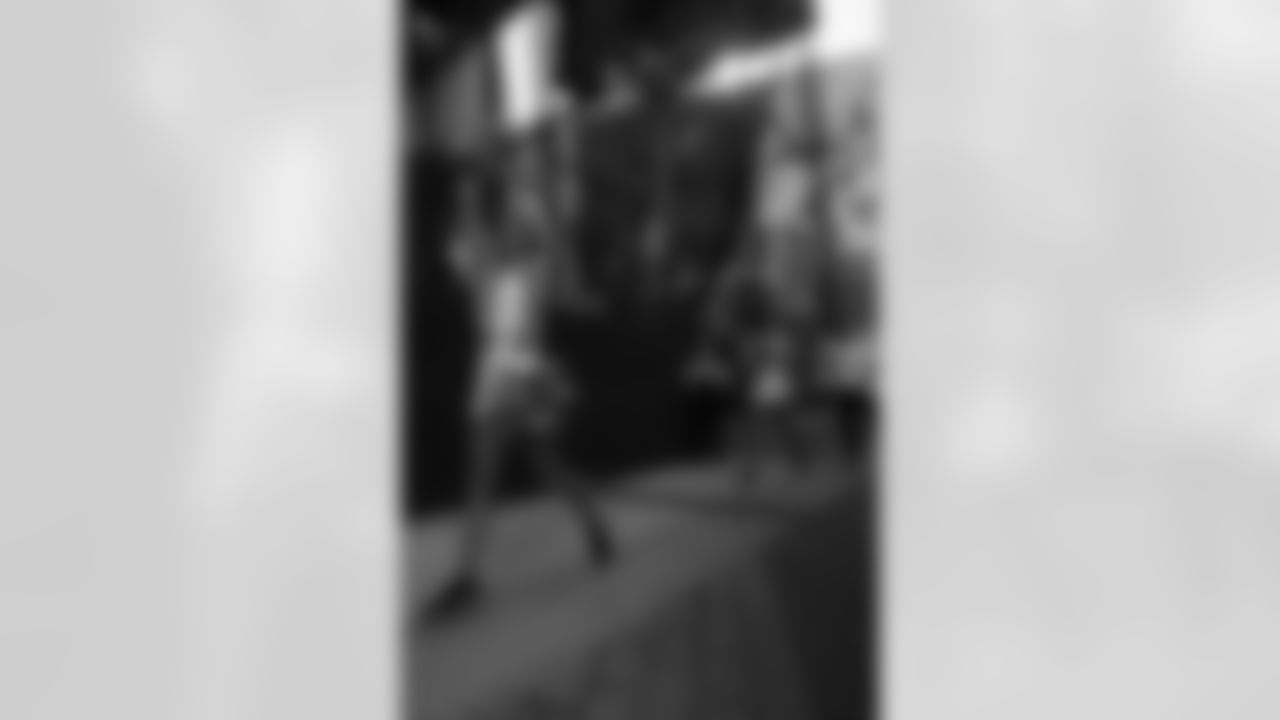 New Orleans Saints fans enjoyed the Week 12 entertainment in Champions Square ahead of the game against the Atlanta Falcons during the 2025 NFL season on Nov. 23, 2025.