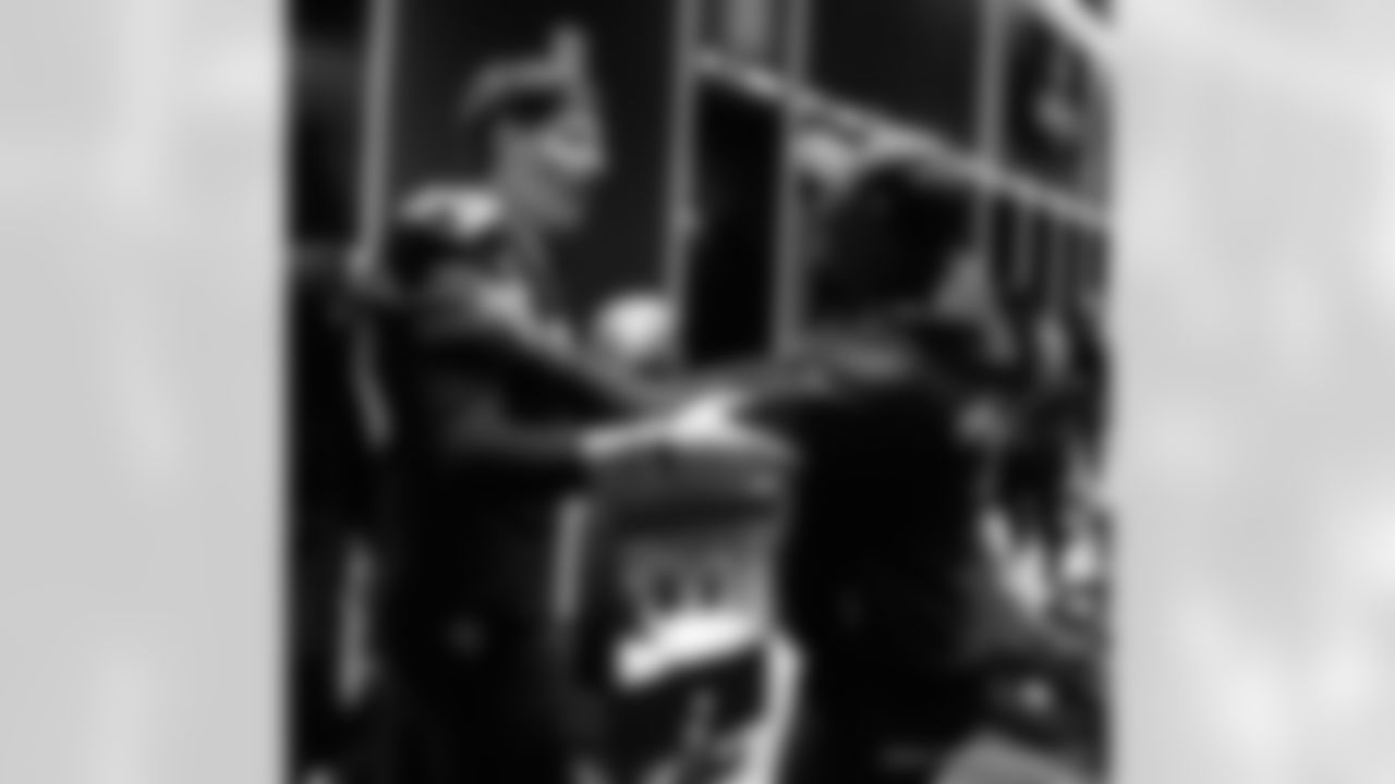 Head inside the New Orleans Saints locker room postgame after the Saints' win against the Carolina Panthers in Week 15 of the 2025 NFL Season presented by Bud Light.