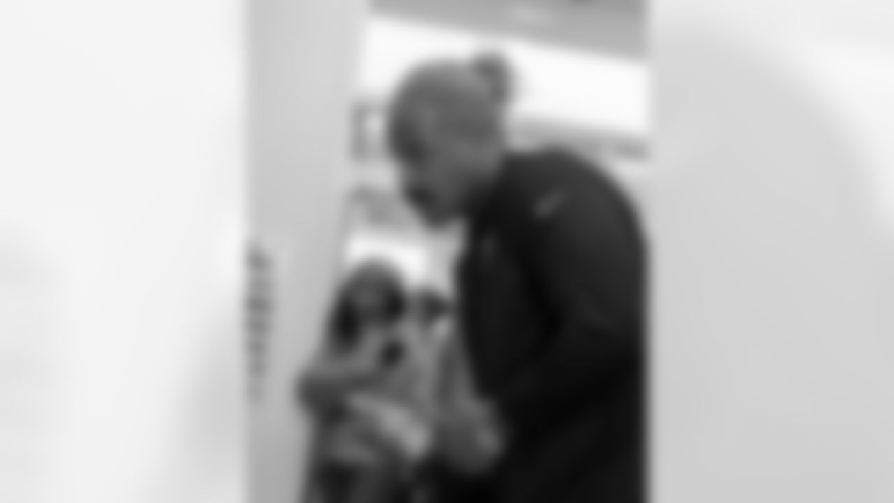 New Orleans Saints defensive end Cameron Jordan visited students and staff at KIPP Believe School on Tuesday, Nov. 11, 2025.