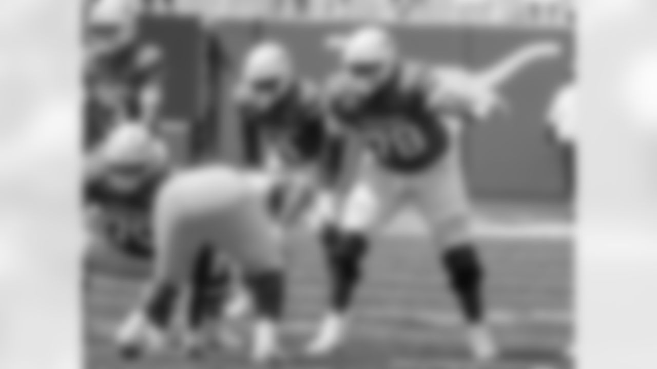 Check out photos of New Orleans Saints 1st round draft pick Kelvin Banks Jr., offensive tackle from Texas, drafted 9th overall in the 2025 NFL Draft.