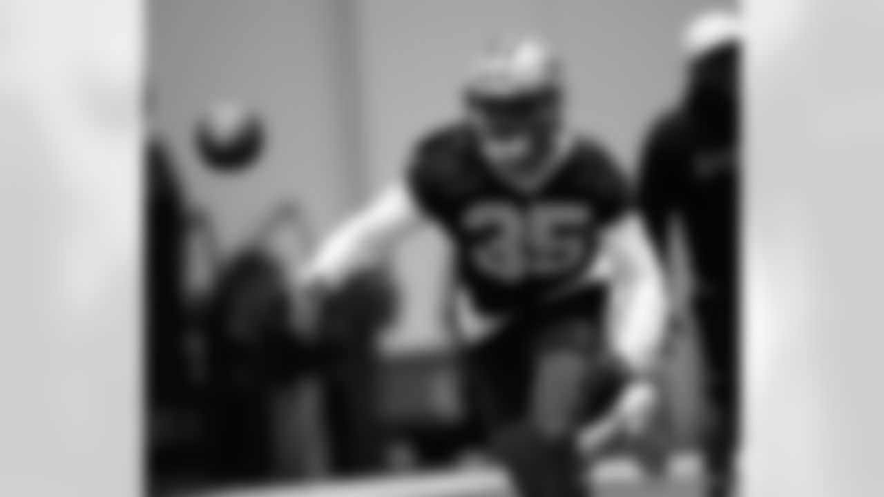 New Orleans Saints players attended 2025 Rookie Minicamp workouts at the Ochsner Sports Performance Center on May 10, 2025.