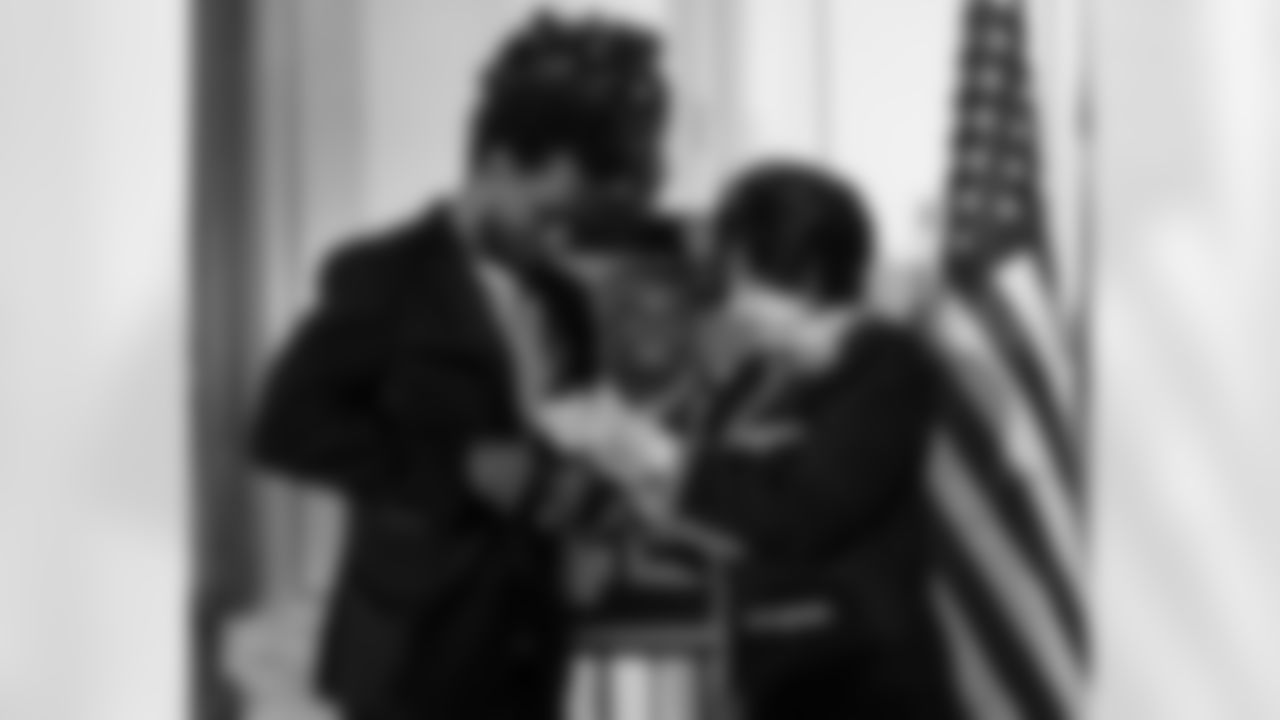 The New Orleans Saints honored Tracy Porter and Brett Maxie as the newest members inducted into the Saints Hall of Fame during a luncheon held on Friday, Dec. 12, 2025. Additionally, the late Ed Daniels was honored with the Joe Gemelli "Fleur de Lis" Award, and Steve Gleason received the inaugural Saints Hall of Fame Courage Award.