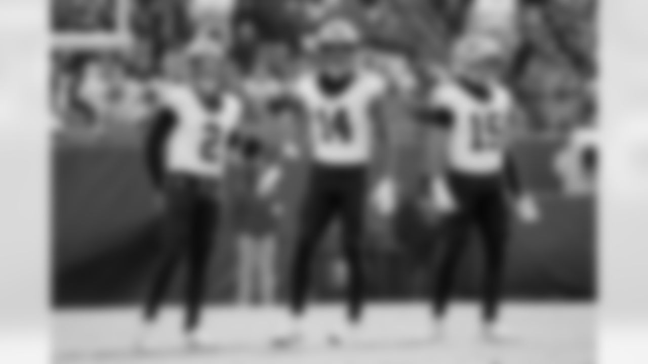 Check out the game action photos from the New Orleans Saints game against the Chicago Bears for Week 7 of the 2025 NFL season on Oct. 19, 2025 at Soldier Field.