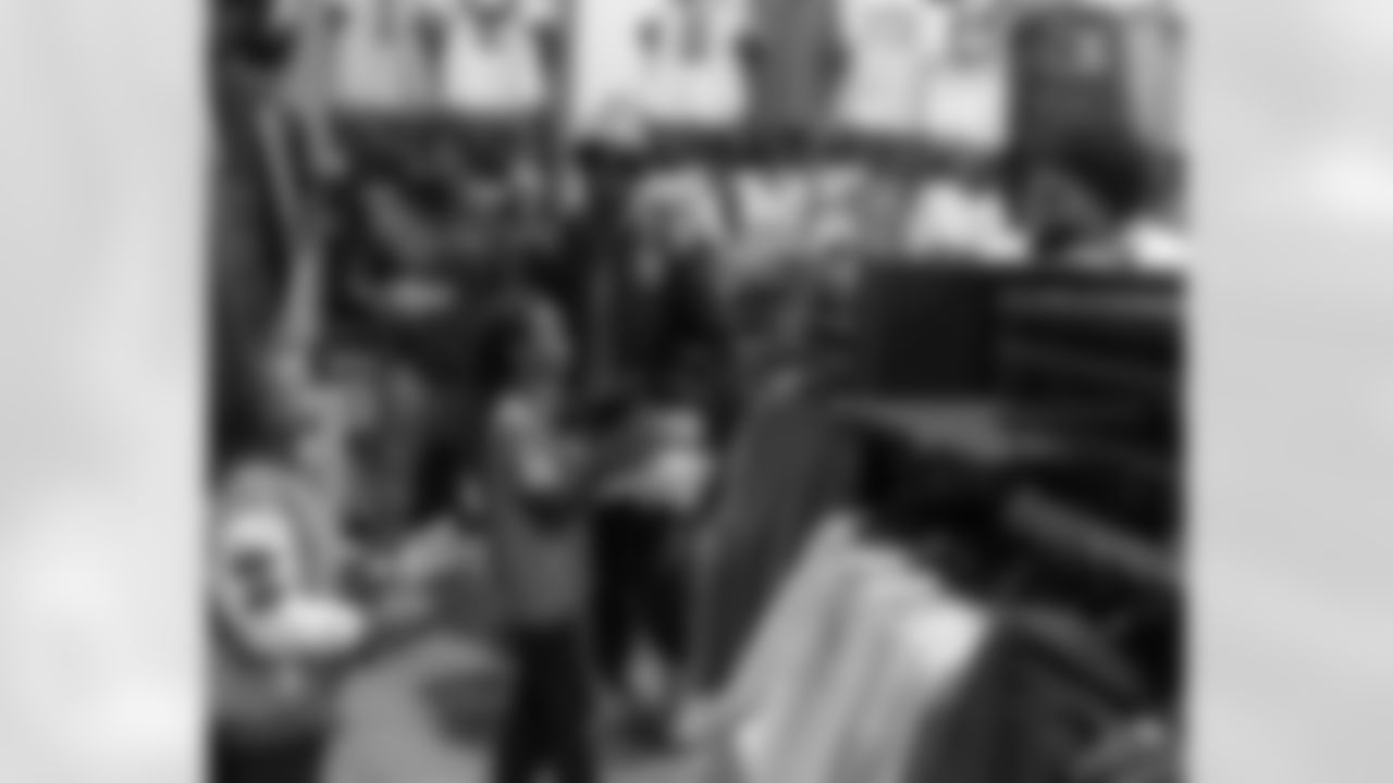 New Orleans Saints wide receiver Chris Olave surprised local youth with a holiday shopping spree in Metairie on December 9, 2025.