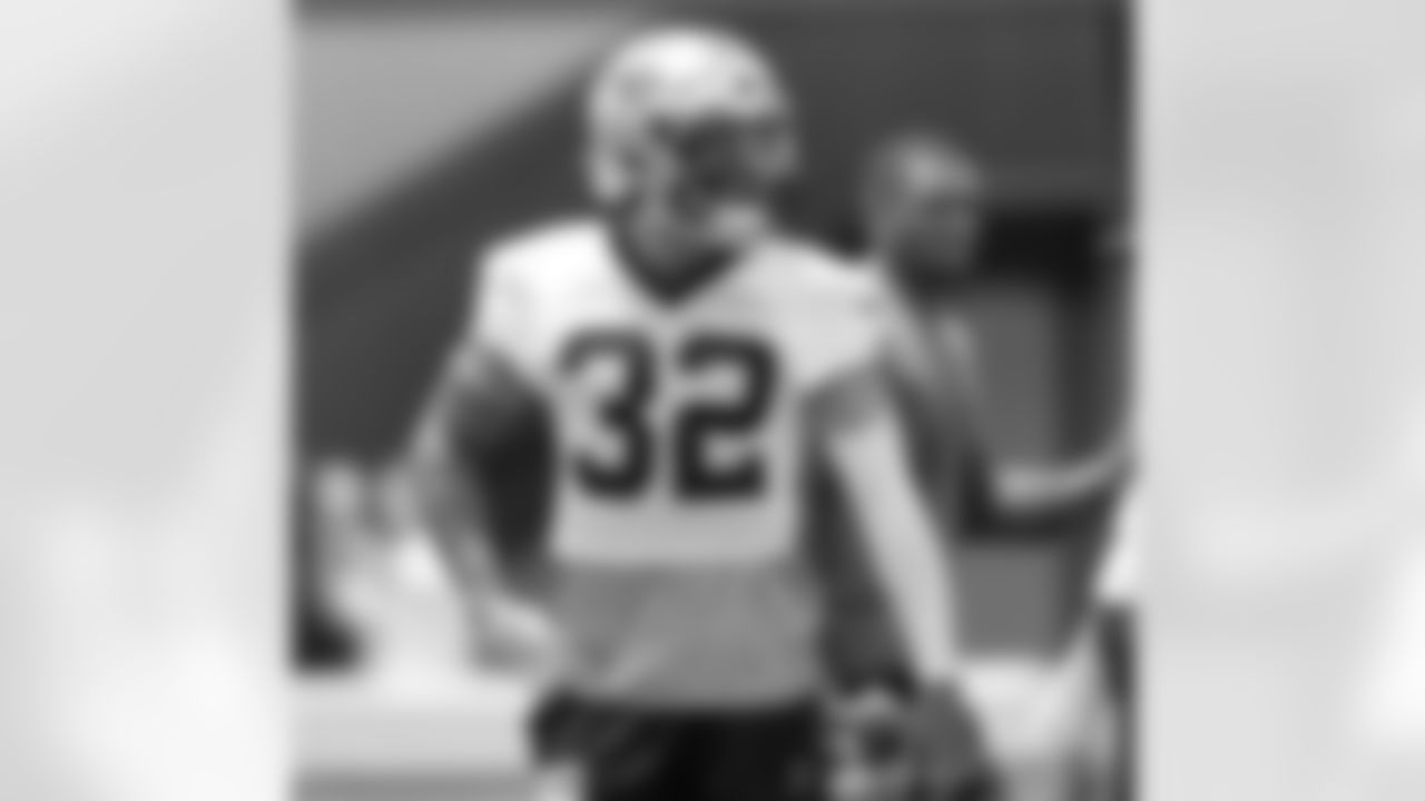 New Orleans Saints players participate in Day 1 of 2025 Saints Minicamp at the Ochsner Sports Performance Center on Tuesday, June 10, 2025.