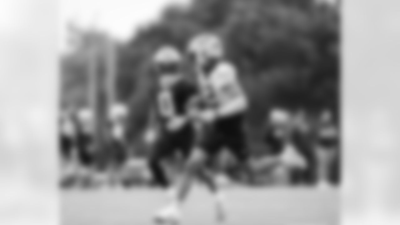 Check out photos of New Orleans Saints players participating in the team's 2025 OTA practices on May 21, 2025 at the Ochsner Sports Performance Center.