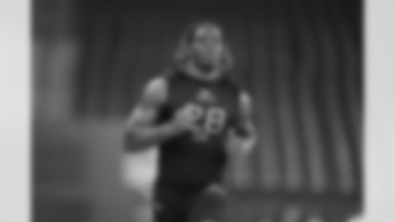 Check out photos of New Orleans Saints fourth round draft pick Quincy Riley, cornerback from Louisville, drafted 131st overall in the 2025 NFL Draft.
