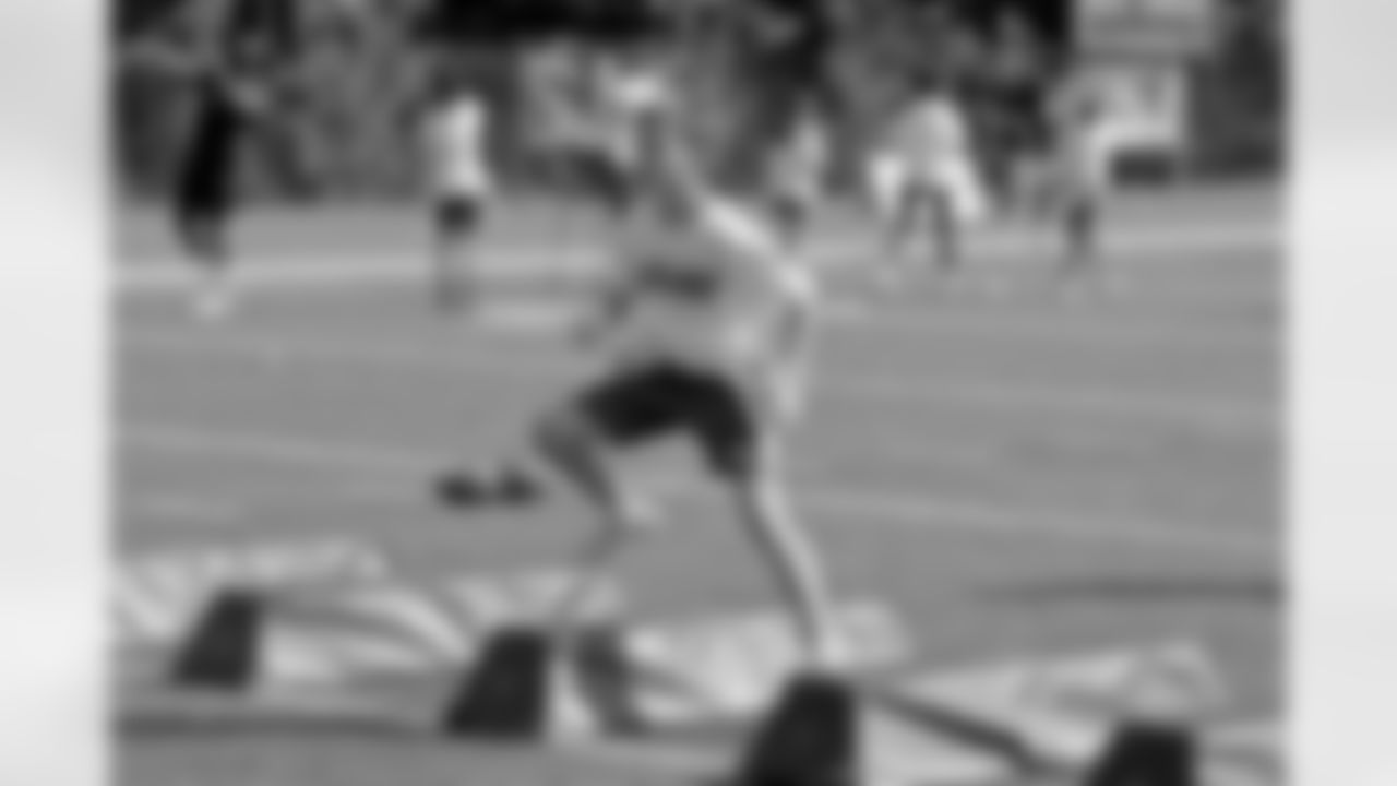 New Orleans Saints linebacker Demario Davis joined young athletes for a Play Football Experience and Flag Football clinic in Paris, France on Saturday, July 12, 2025.
