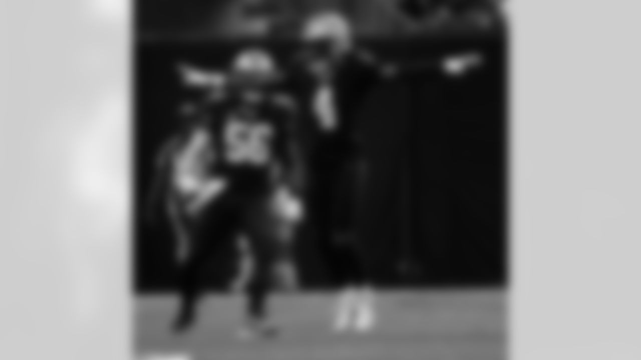 Check out the game action photos from the New Orleans Saints game against the New York Giants for Week 5 of the 2025 NFL season on Oct. 5, 2025 at Caesars Superdome.