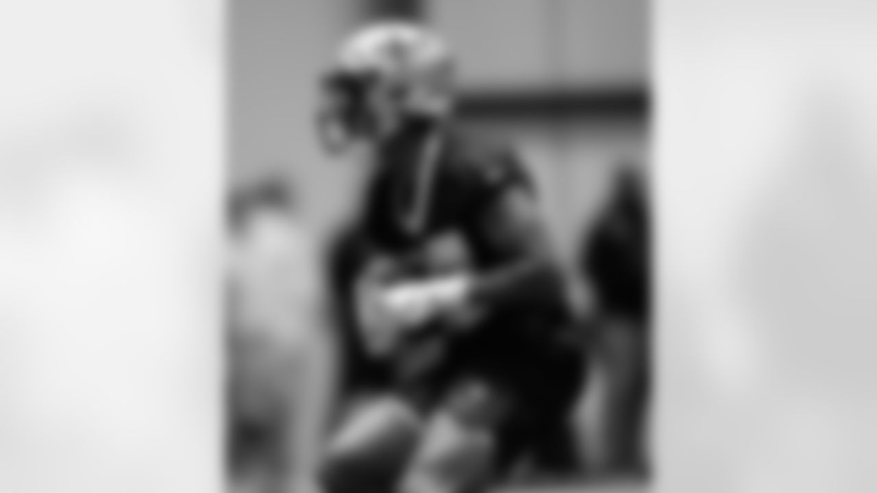 New Orleans Saints players attended 2025 Rookie Minicamp workouts at the Ochsner Sports Performance Center on May 10, 2025.