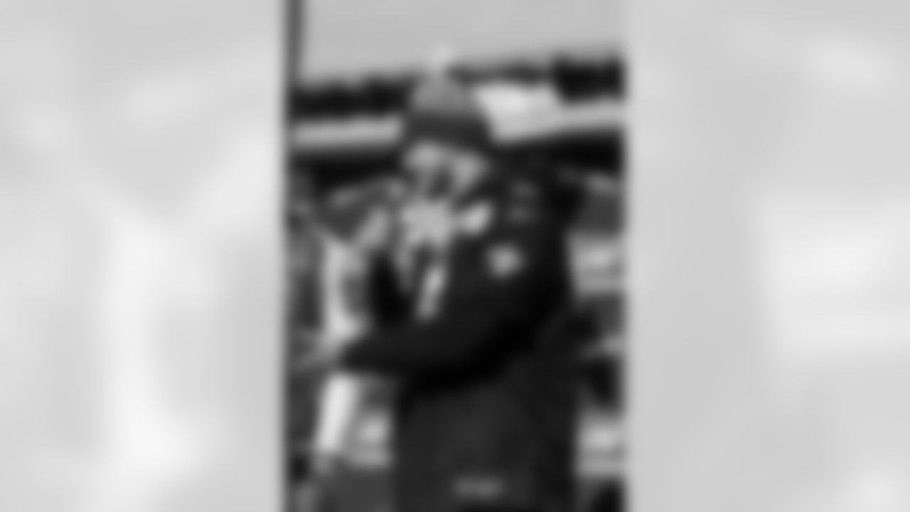 New Orleans Saints quarterback Tyler Shough and defensive end Cam Jordan joined Raising Cane's to surprise 100 kids from the Boys and Girls Club of Metro Louisiana with new bikes and helmets for the holidays on Tuesday, Dec. 9, 2025.