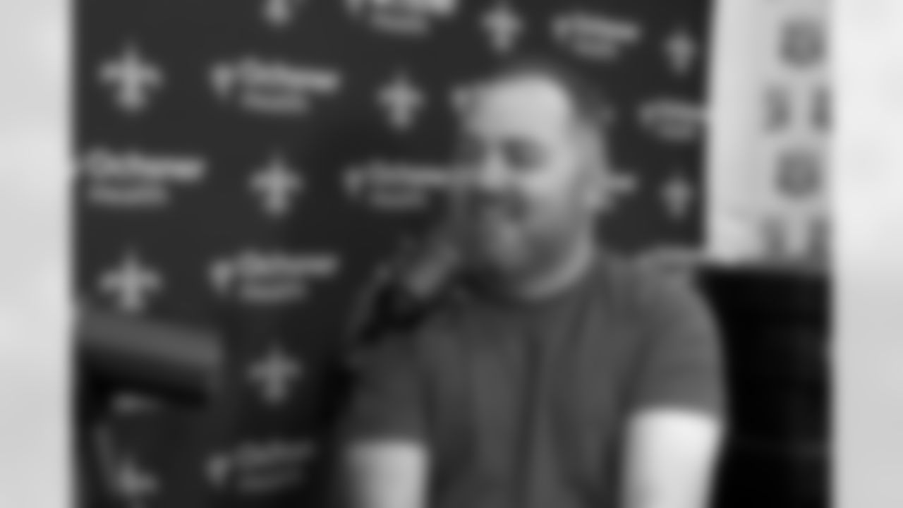 Check out photos from the Super Bowl LX media experiences on Radio Row at the New Orleans Ernest N. Morial Convention Center, February 3, 2026. Featured guests on the Saints podcast include former New Orleans Hornets guard Baron Davis, NFL Network's Tom Pelissero, and Pro Football Ireland's Michael McQuaid.