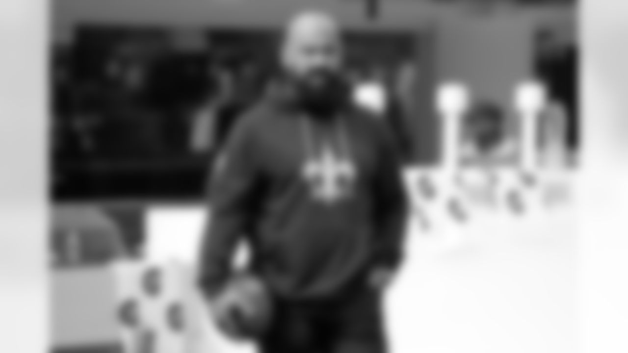 Check out the pregame photos from the New Orleans Saints game against the Los Angeles Rams for Week 9 of the 2025 NFL season on Nov. 2, 2025 at SoFi Stadium.