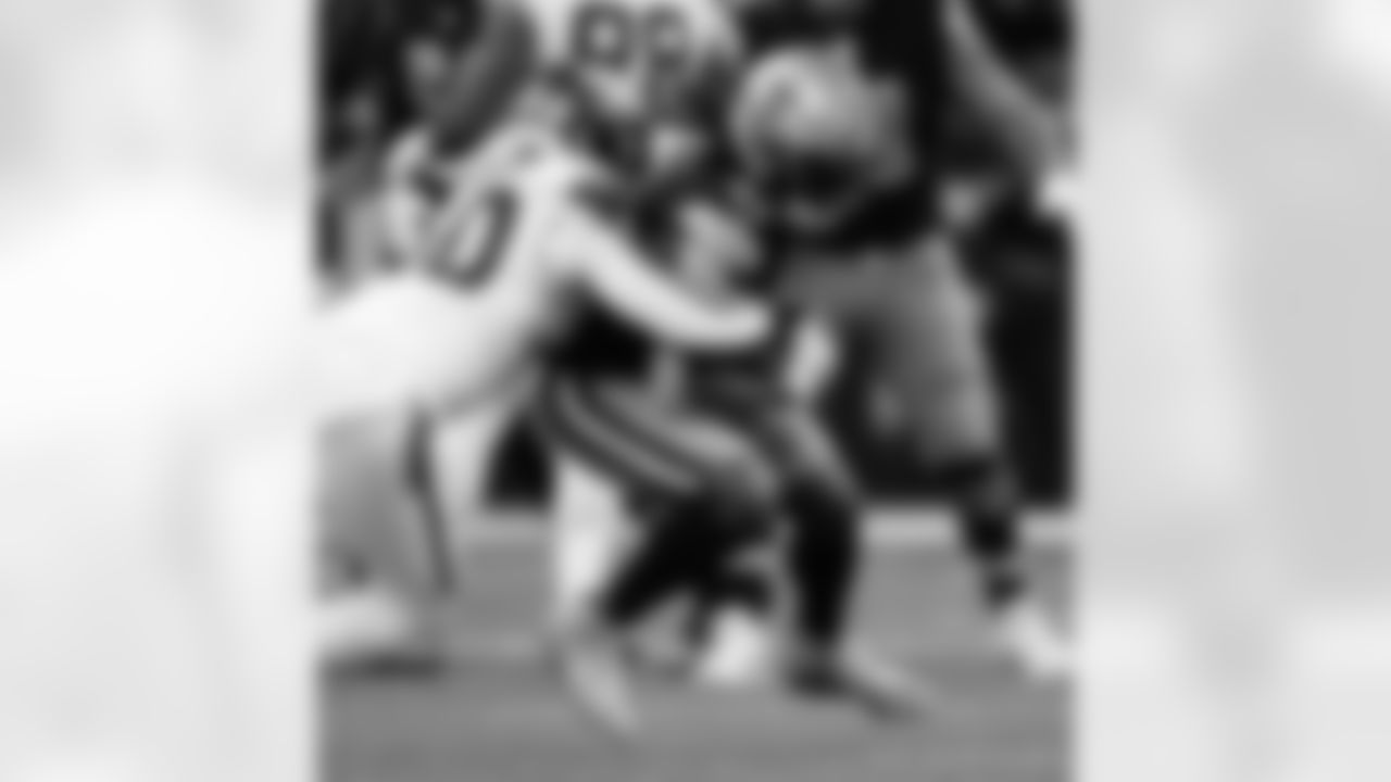 Check out the game action shots from the New Orleans Saints Thursday Night Football game against the Denver Broncos in Week 7 of the 2024 NFL Season on Oct. 17, 2024 in the Caesars Superdome.