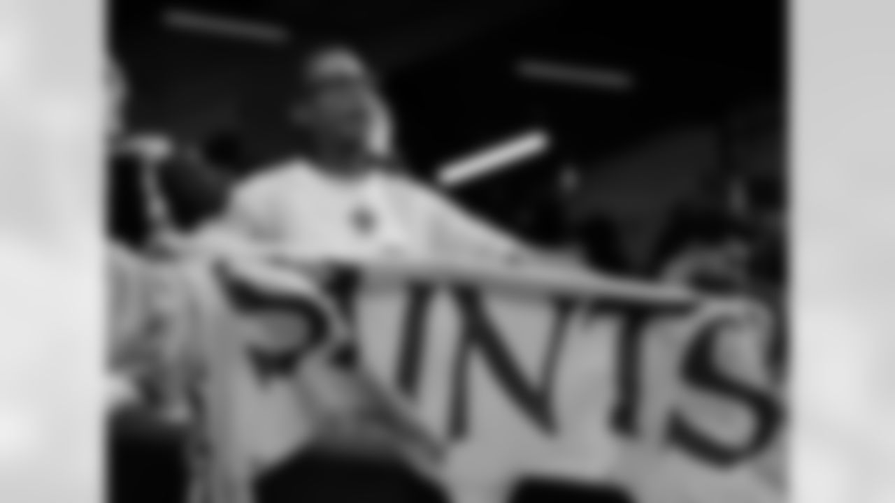 Check out the best fan photos during the New Orleans Saints game against the Carolina Panthers for Week 15 of the 2025 NFL season on Dec. 14, 2025 at Caesars Superdome.