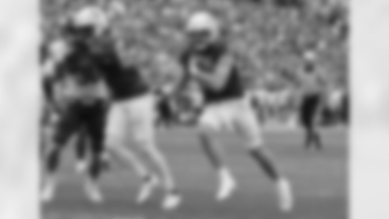 Iowa State quarterback Hunter Dekkers (12) runs for a touchdown during the first half of an NCAA college football game against Ohio, Saturday, Sept. 17, 2022, in Ames, Iowa.
