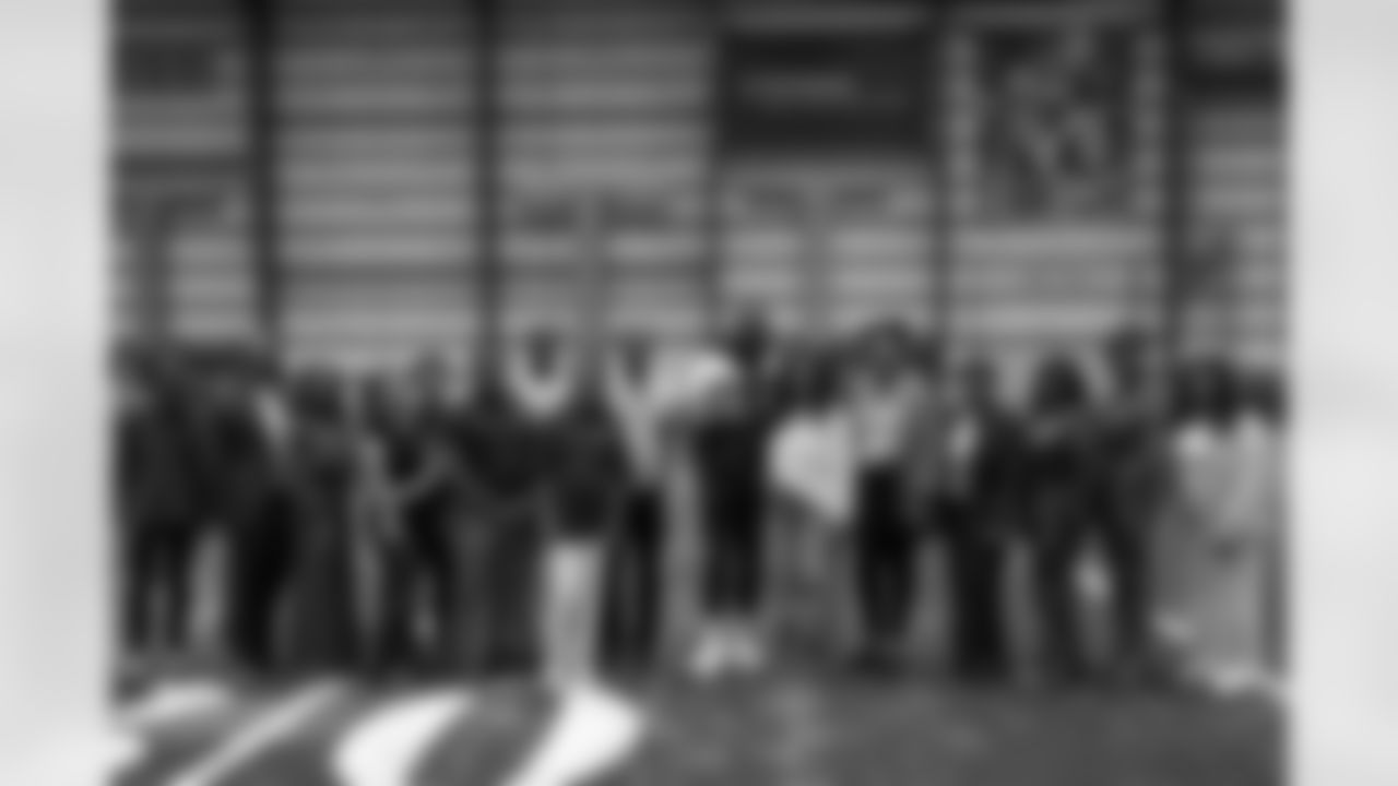 New Orleans Saints linebacker Demario Davis and his wife Tamela, alongside Devoted Dreamers and Ochsner Health, hosted a brunch and networking event for 2025 season micro-grant recipients on Saturday, Dec. 20, 2025 at the Ochsner Sports Performance Center. Following the event, recipients received tickets to attend the Saints' final home game of the season.