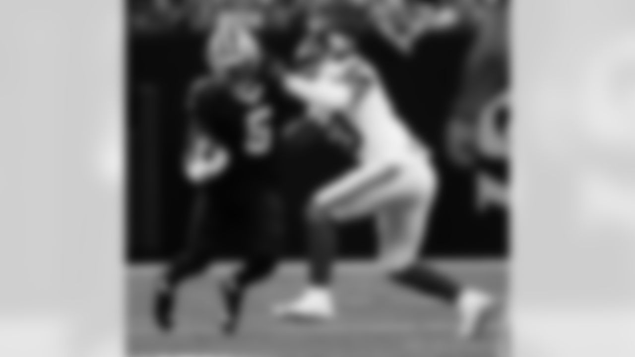 Check out the game action photos from the New Orleans Saints game against the New York Giants for Week 5 of the 2025 NFL season on Oct. 5, 2025 at Caesars Superdome.