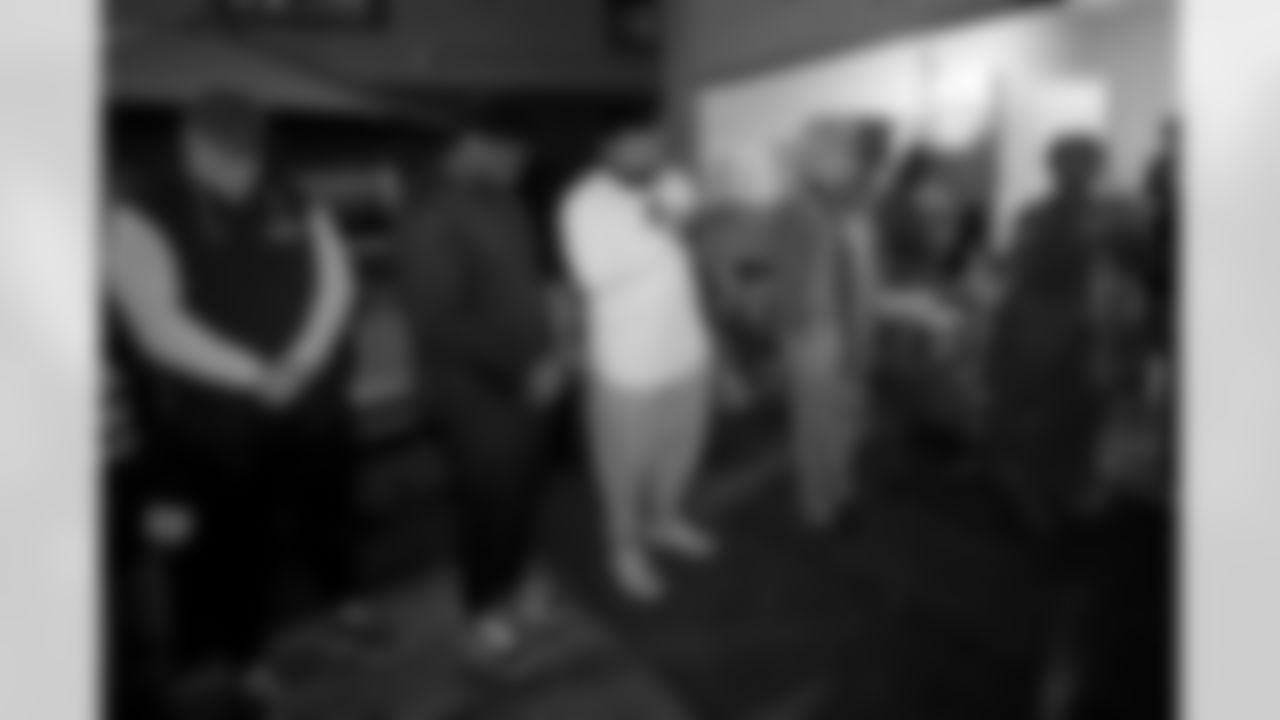 New Orleans Saints center/guard Cesar Ruiz hosted a holiday toy giveaway at the New Orleans Women and Children's Center on Tuesday, Dec. 16, 2025. The event also featured appearances by fellow Saints players center Erik McCoy, linebacker Torricelli Simpkins III, wide receiver Easton Kilty, and offensive tackle William Sherman to spread holiday cheer to children and families in the community.