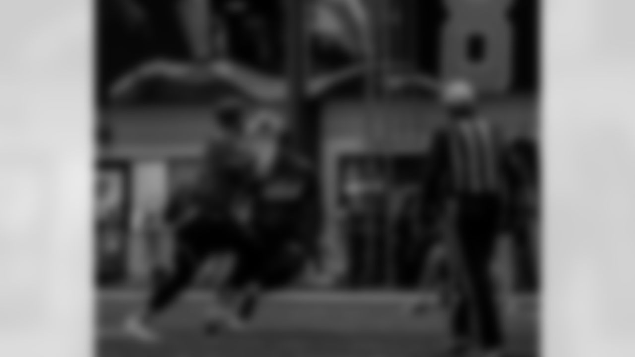 The New Orleans Saints and Dudley DeBosier hosted members of the Army, Marines, Air Force, Navy, and Coast Guard at the Ochsner Sports Performance Center for the 2026 Battle of the Branches on Thursday, January 29. Saints legend Pat Swilling, former defensive end Buford Jordan, and former kicker Greg Fassitt, along with Saints quarterback Tyler Shough and center Erik McCoy, were in attendance for the round-robin tournament featuring challenges such as tug-of-war, the 40-yard dash, and field goal kicking.