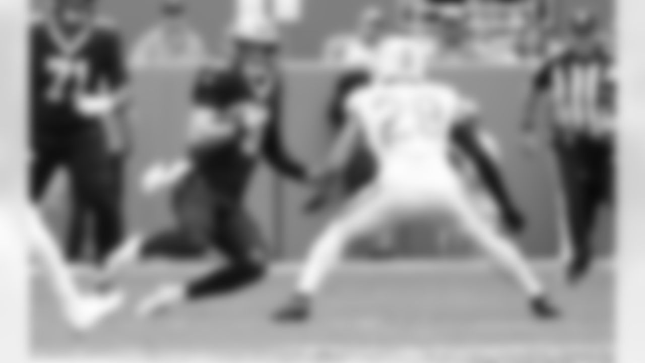 Check out the best photos of the New Orleans offense in their game against the Miami Dolphins for Week 13 of the 2025 NFL season on Nov. 30, 2025 at Hard Rock Stadium.