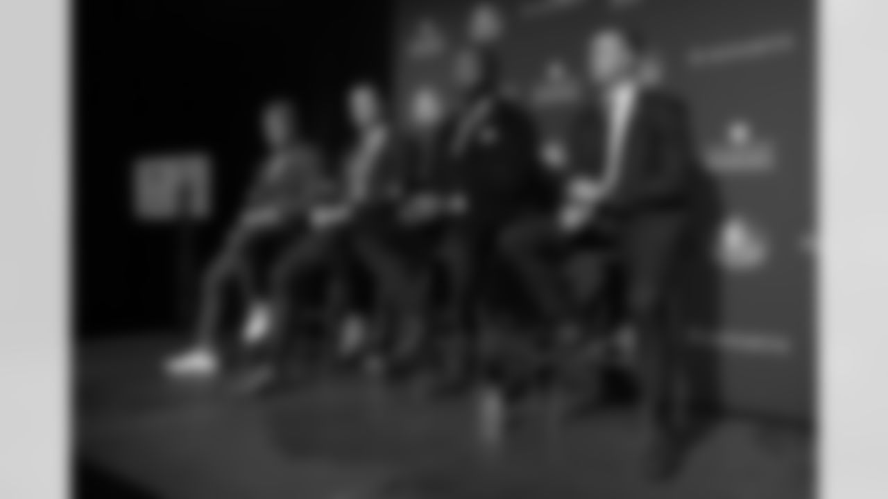 Photos from the Pro Football Hall of Fame Press Conference following 2026 NFL Honors were New Orleans Saints legend Drew Brees was announced as part of the 2026 Hall of Fame class.