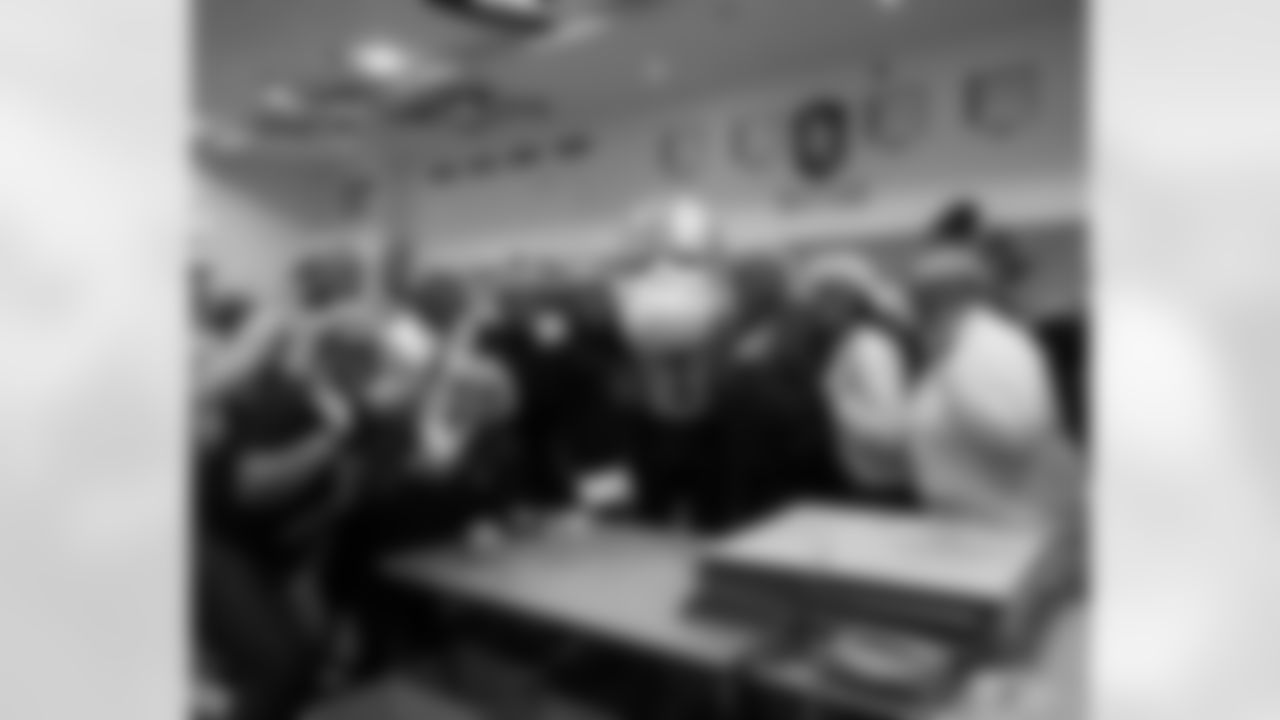 New Orleans Saints legend Devery Henderson joined LA Blue for a meal packing event for the local community, honoring the legacy of Martin Luther King Jr., on January 19, 2026.