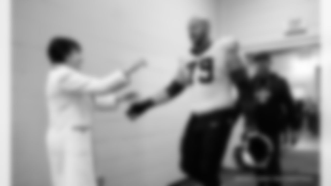 Head inside the New Orleans Saints locker room postgame after the Saints' win against the Tennessee Titans in Week 17 of the 2025 NFL season presented by Bud Light.