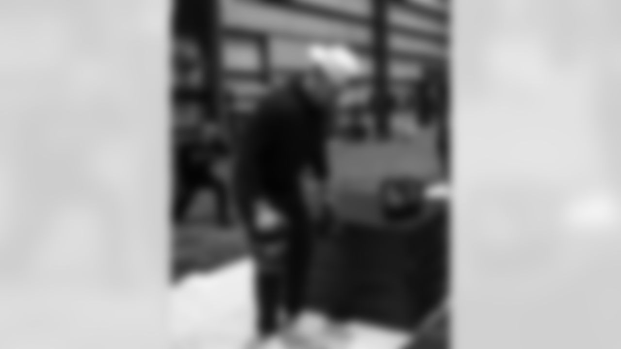 New Orleans Saints and Verizon hosted an MVP community workout with Saints legends Devery Henderson, Garrett Hartley, and Michael Lewis at the Ochsner Sports Performance Center on Wednesday, Nov. 19, 2025.