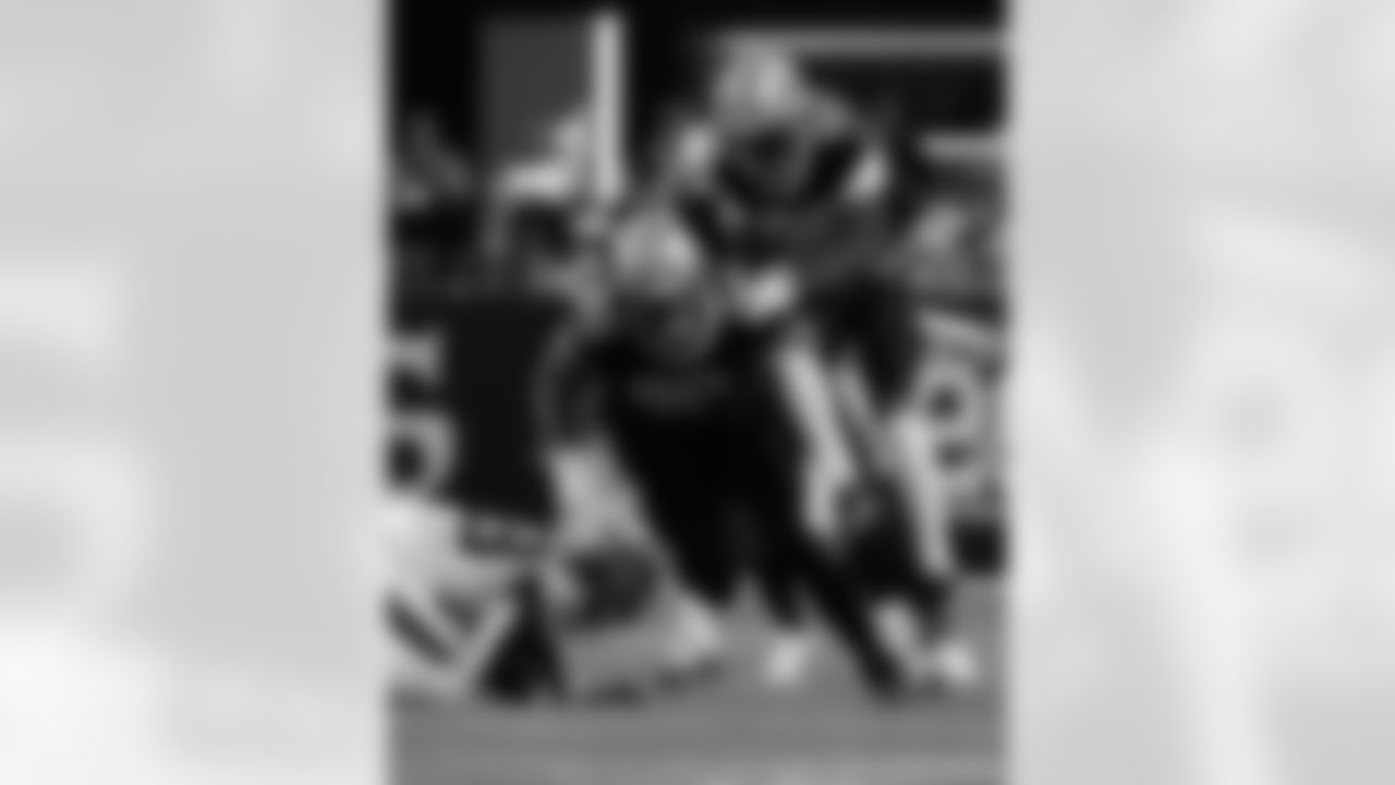 Check out the game action photos from the New Orleans Saints game against the New England Patriots for Week 6 of the 2025 NFL season on October 12, 2025 at Caesars Superdome.