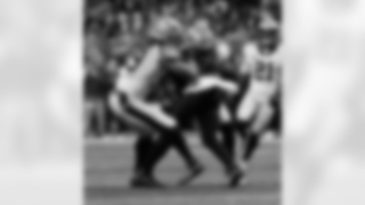 Check out the game action photos from the New Orleans Saints game against the Atlanta Falcons for Week 18 of the 2025 NFL season on Jan. 4, 2026 at Mercedes-Benz Stadium.