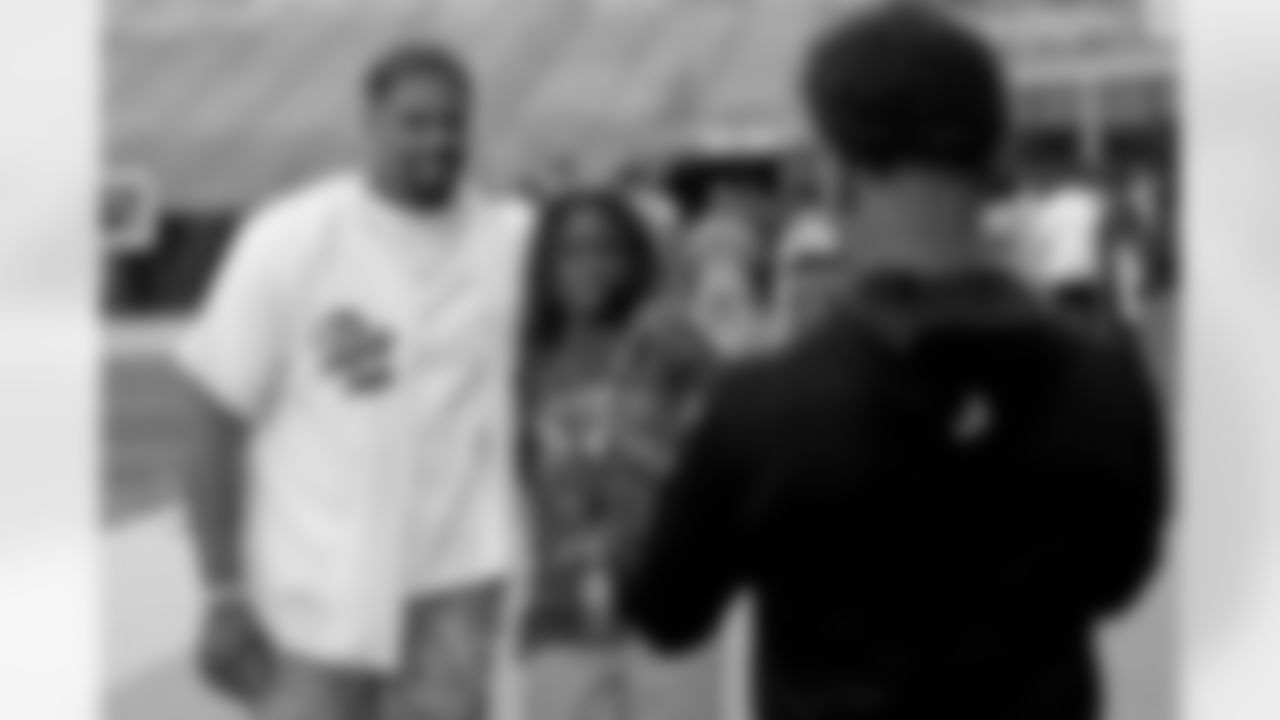 New Orleans Saints players attended the annual HBCU Legacy Bowl at Yulman Stadium on the campus of Tulane University on Saturday, February 21, 2026.