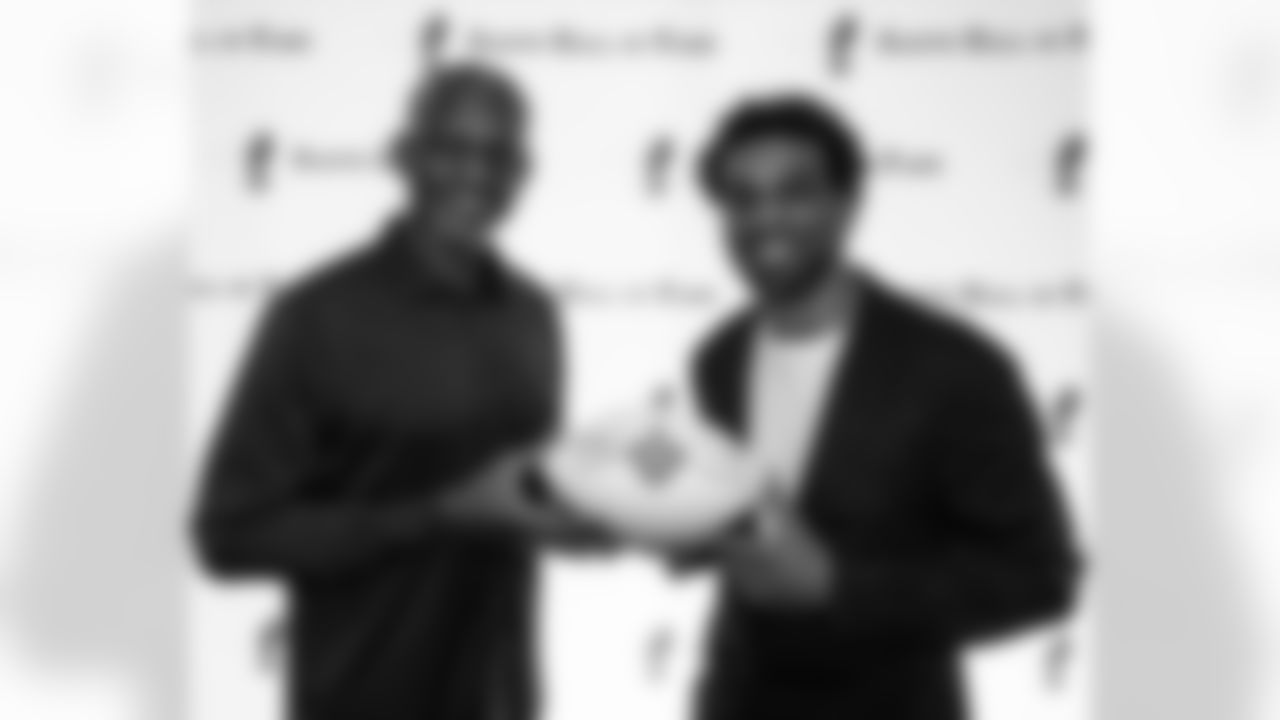 The New Orleans Saints honored Tracy Porter and Brett Maxie as the newest members inducted into the Saints Hall of Fame during a luncheon held on Friday, Dec. 12, 2025. Additionally, the late Ed Daniels was honored with the Joe Gemelli "Fleur de Lis" Award, and Steve Gleason received the inaugural Saints Hall of Fame Courage Award.