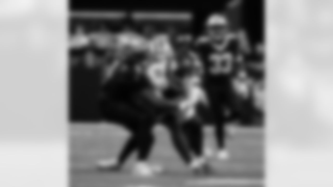 Check out the game action photos from the New Orleans Saints game against the New York Giants for Week 5 of the 2025 NFL season on Oct. 5, 2025 at Caesars Superdome.