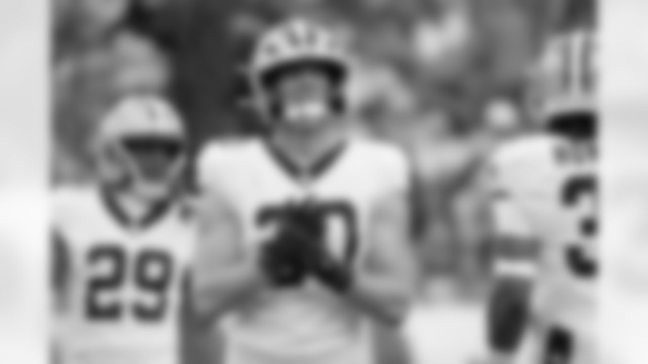 Check out the game action photos from the New Orleans Saints game against the Tampa Bay Buccaneers for Week 14 of the 2025 NFL season on Dec. 7, 2025 at Raymond James Stadium.