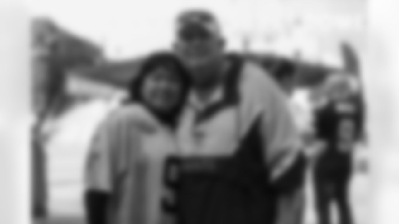 New Orleans Saints fans enjoyed the Week 16 entertainment in Champions Square ahead of the game against the New York Jets during the 2025 NFL season on Dec. 21, 2025.