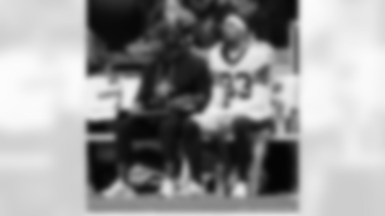 Check out the game action photos from the New Orleans Saints game against the Atlanta Falcons for Week 18 of the 2025 NFL season on Jan. 4, 2026 at Mercedes-Benz Stadium.