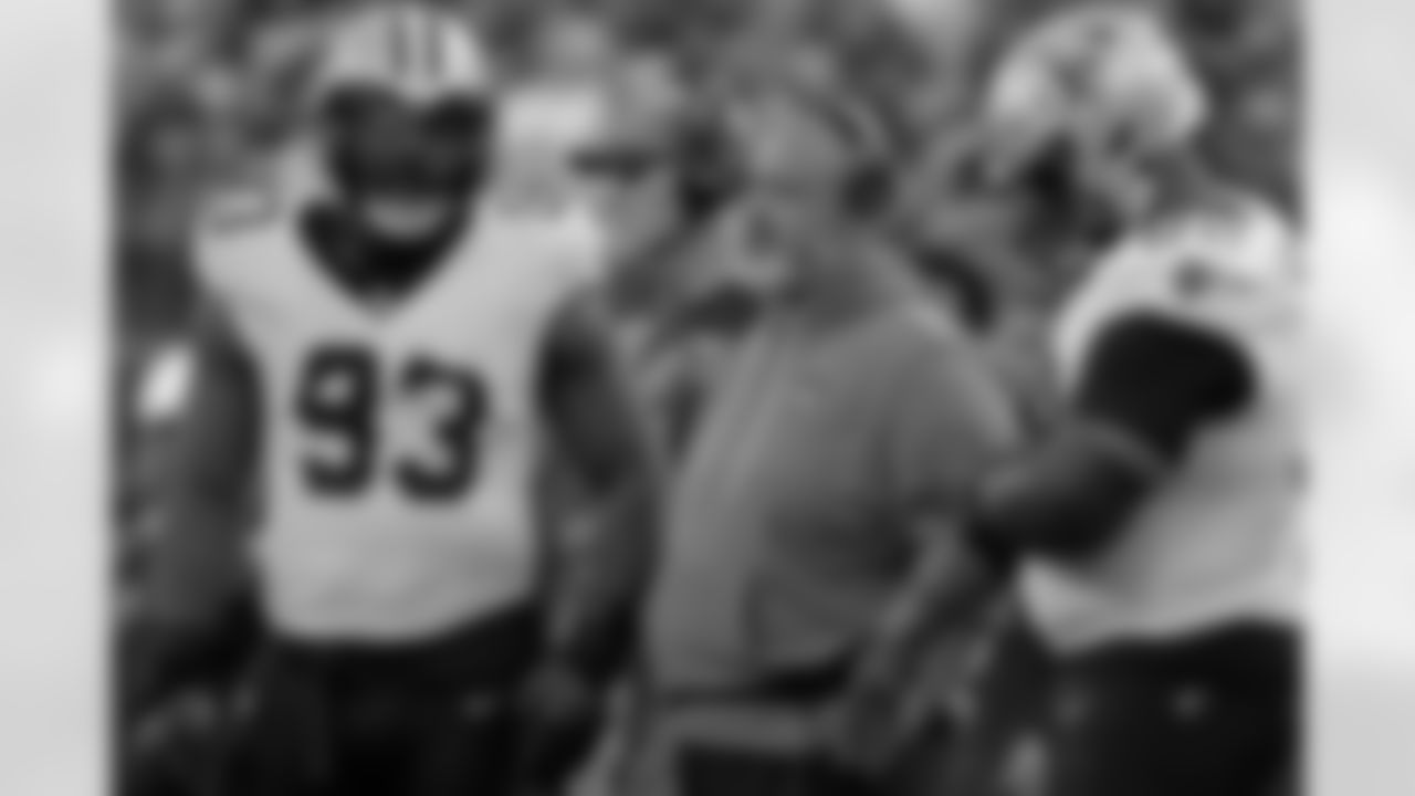 Check out the game action photos from the New Orleans Saints game against the Los Angeles Rams for Week 9 of the 2025 NFL season on Nov. 2, 2025 at SoFi Stadium.