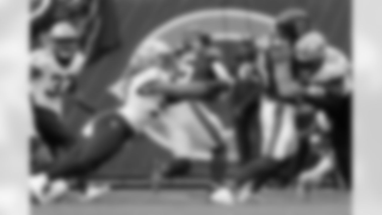 Check out the game action photos from the New Orleans Saints game against the Chicago Bears for Week 7 of the 2025 NFL season on Oct. 19, 2025 at Soldier Field.