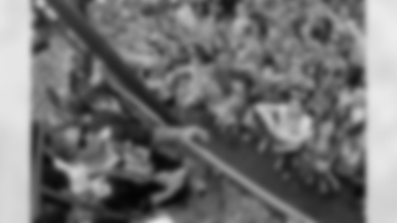 New Orleans Saints players rode down the Uptown route with the 2,100 members of the Krewe of Tucks as they presented their 56th annual parade entitled "Tucks faces the music" on Saturday, February 10 during the 2024 Mardi Gras season.