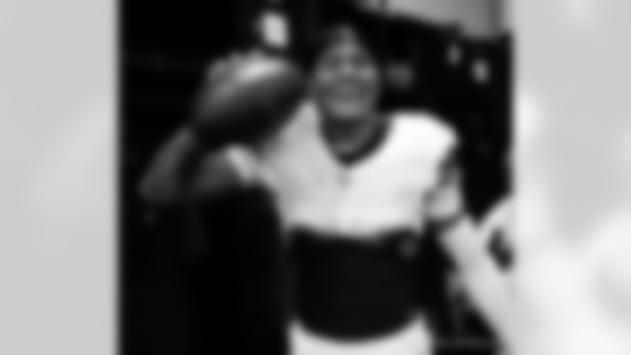 Head inside the New Orleans Saints locker room postgame after the Saints' win against the Carolina Panthers in Week 10 of the 2025 NFL Season presented by Bud Light.